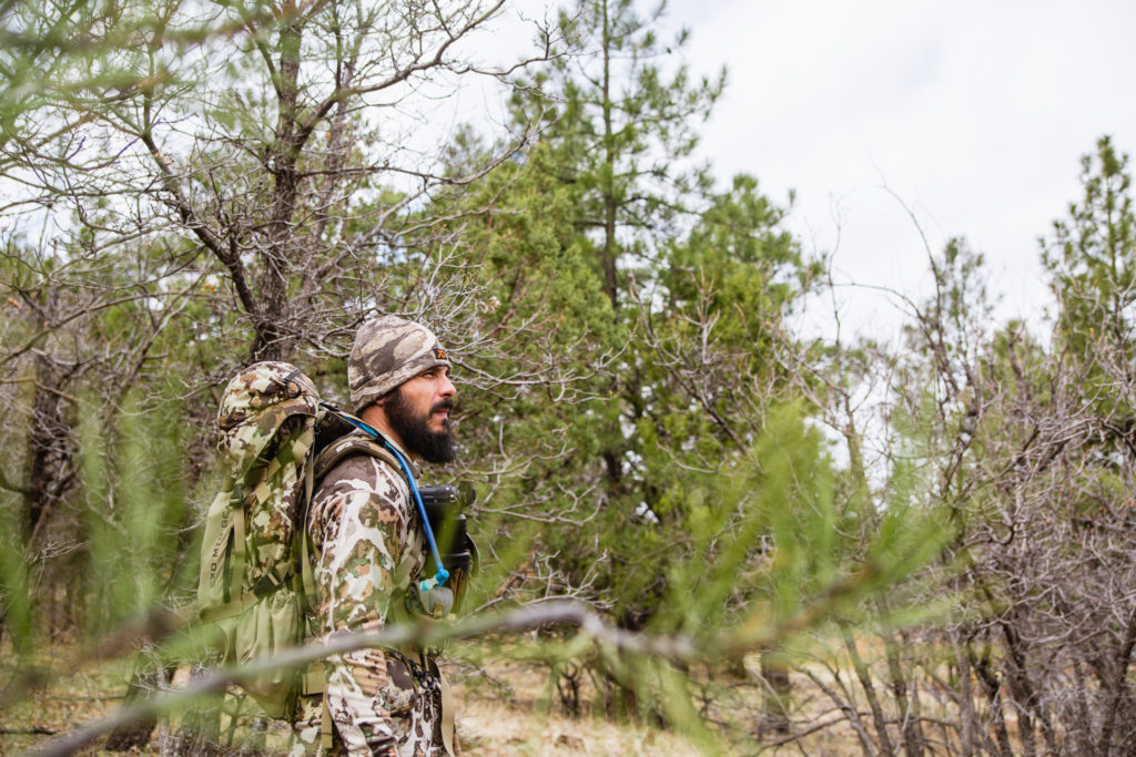 Josh from Dialed in Hunter scouting for elk