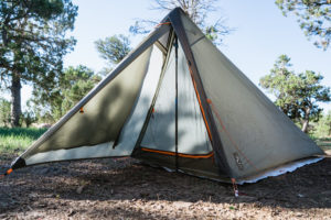 Nemo Spike Storm 1P Tent on Scouting trip for bears in Arizona