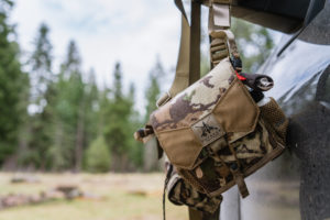 FHF Gear Bino Harness in First Lite Fusion Camo