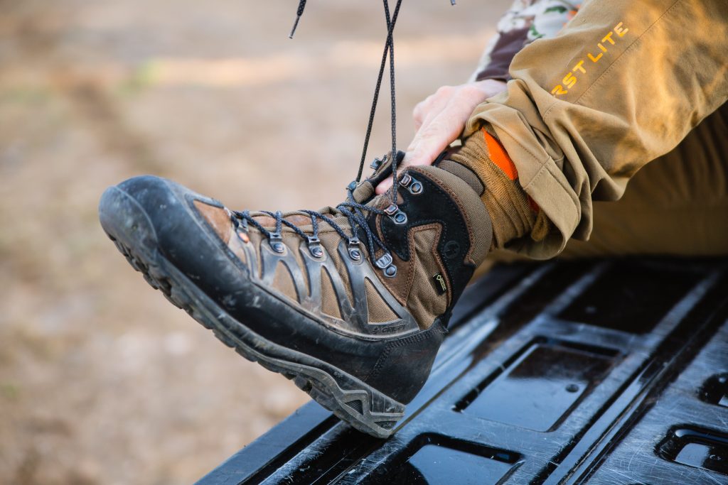 Crispi Wyoming GTX boots on a hunting trip in Arizona