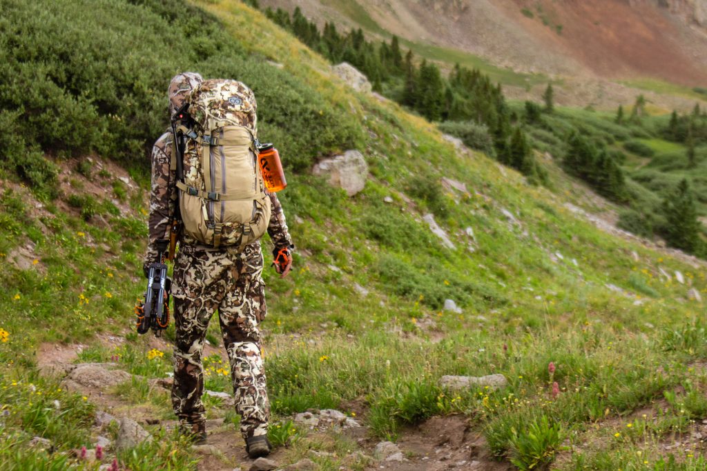 Heading into the backcountry with the Exo mountain gear 4800 pack