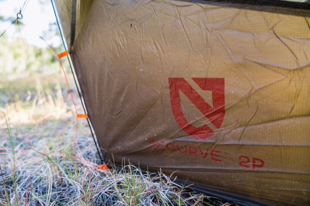 First Lite x Nemo Recurve 2p shelter in the field