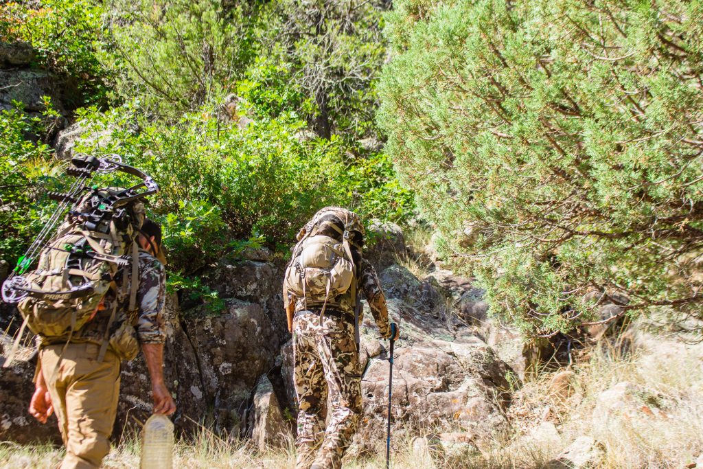 Navigating out from a successful Arizona black bear hunt