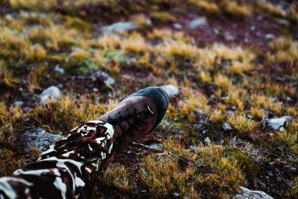 Josh Kirchner from Dialed in Hunter wearing the Non-Insulated Crispi Briksdal boot