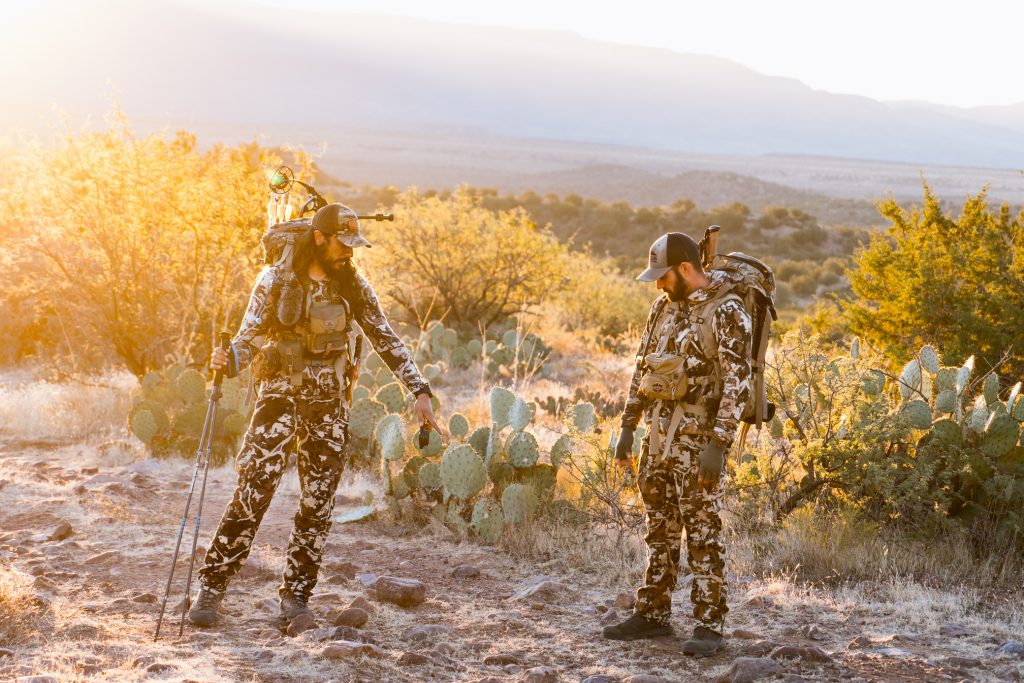 Josh Kirchner from Dialed in Hunter on a late archery elk hunt in Arizona