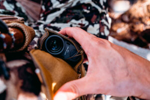 Vortex Razor 4000 Rangefinder on an archery bear hunt in Arizona