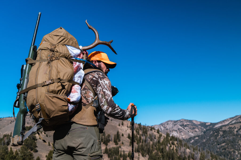Idaho mule deer hunt with prototype of k4 backpack
