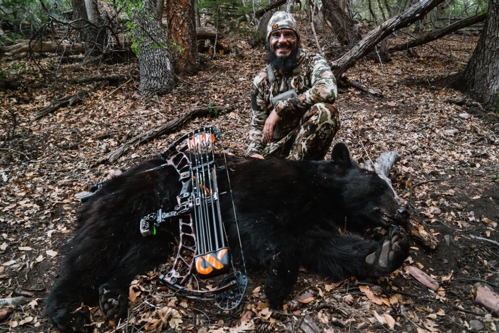 Josh Kirchner with his 2022 archery spring bear from Arizona