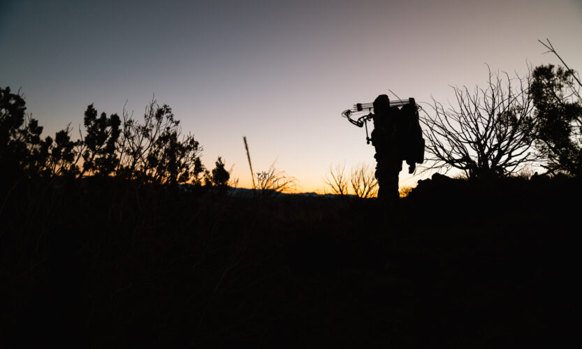 Josh Kirchner from Dialed in Hunter on a coues deer hunt in Arizona