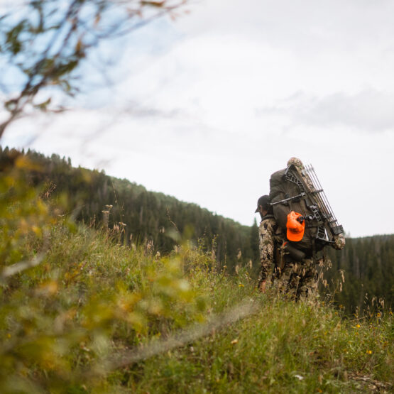 Josh Kirchner backpack hunting in Colorado for elk