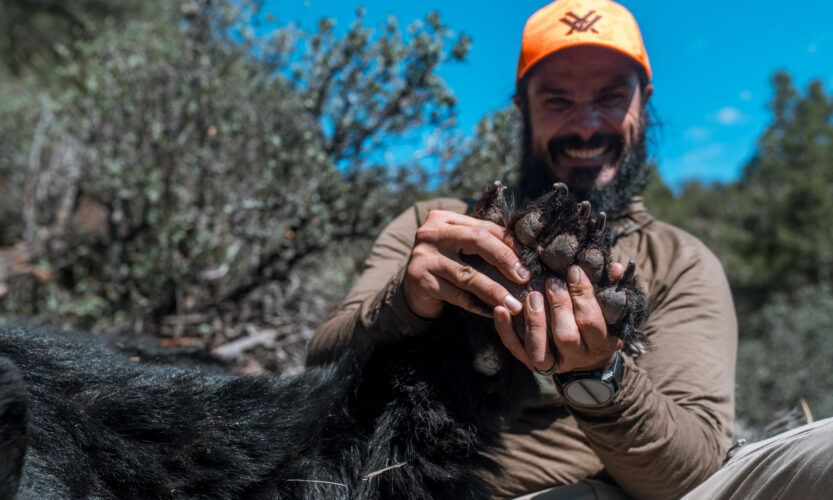 josh kirchner with his 2025 fall bear taken in Arizona