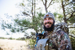 Josh from Dialed in Hunter enjoying a nice morning scouting for his archery elk hunt