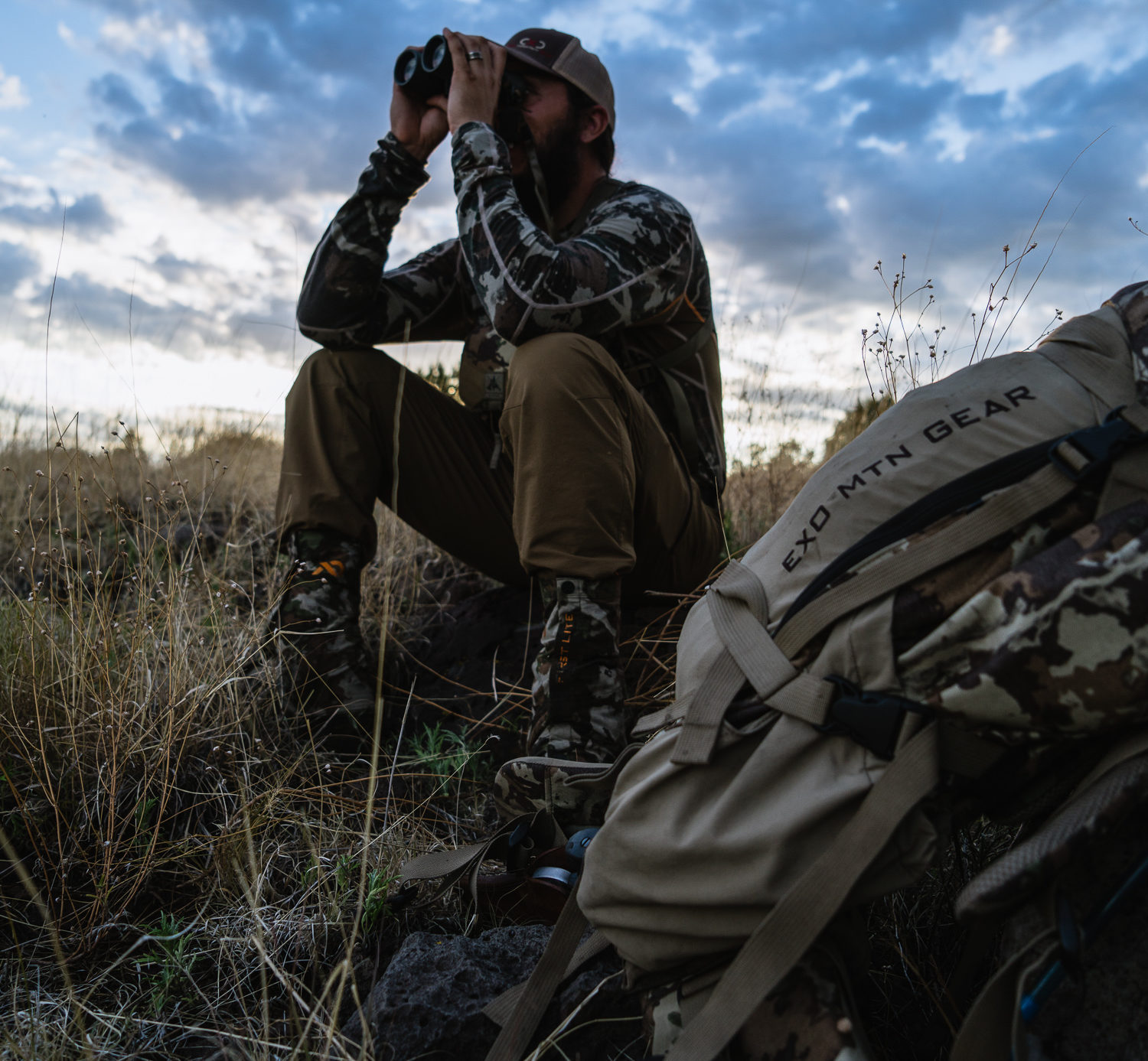 Josh from Dialed in Hunter on a scouting trip for bear in Arizona