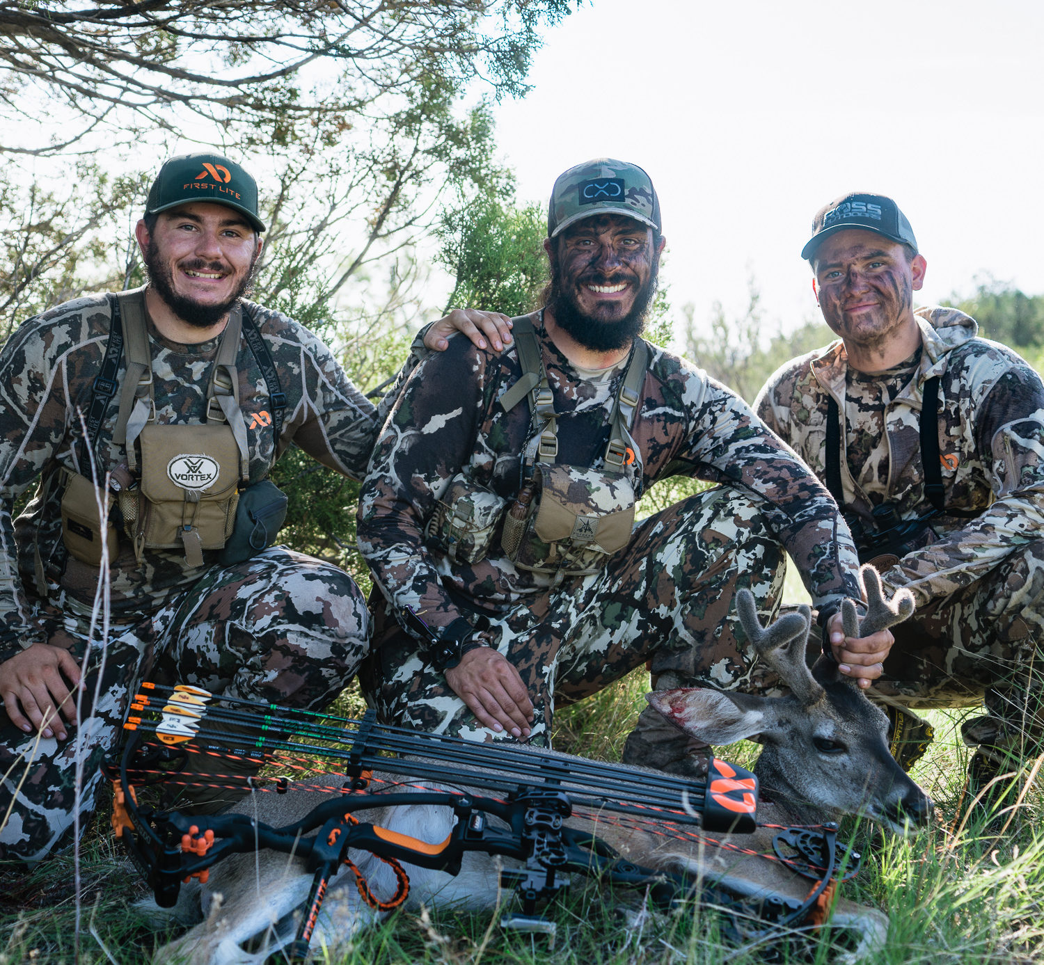 Josh from Dialed in Hunter with his first archery coues buck