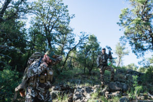 Loading up on a bear hunt here in Arizona