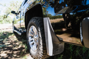 Josh from Dialed in Hunter's truck on his 2018 archery elk hunt in arizona