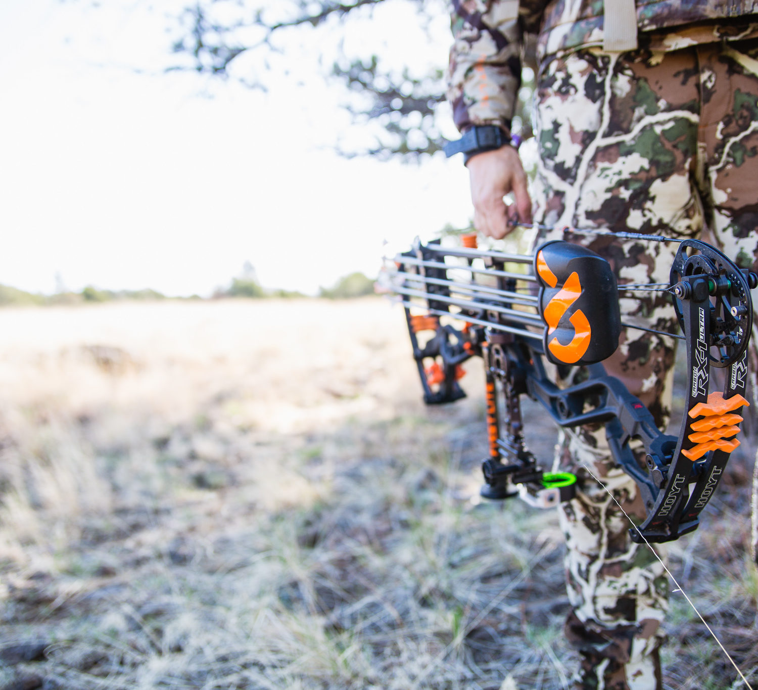 Josh from Dialed in Hunter bowhunting in arizona