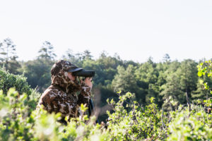 First Lite Catalyst Jacket on Josh's brother Jake during his archery elk hunt in Arizona