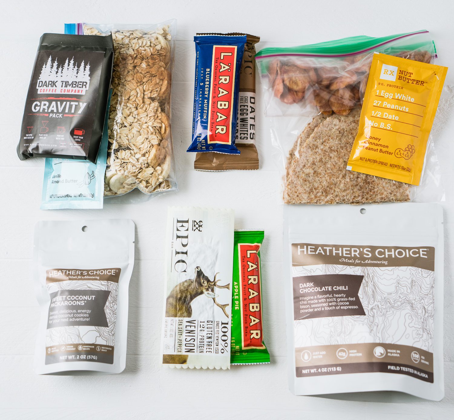 a day of clean eating on a backpack hunt