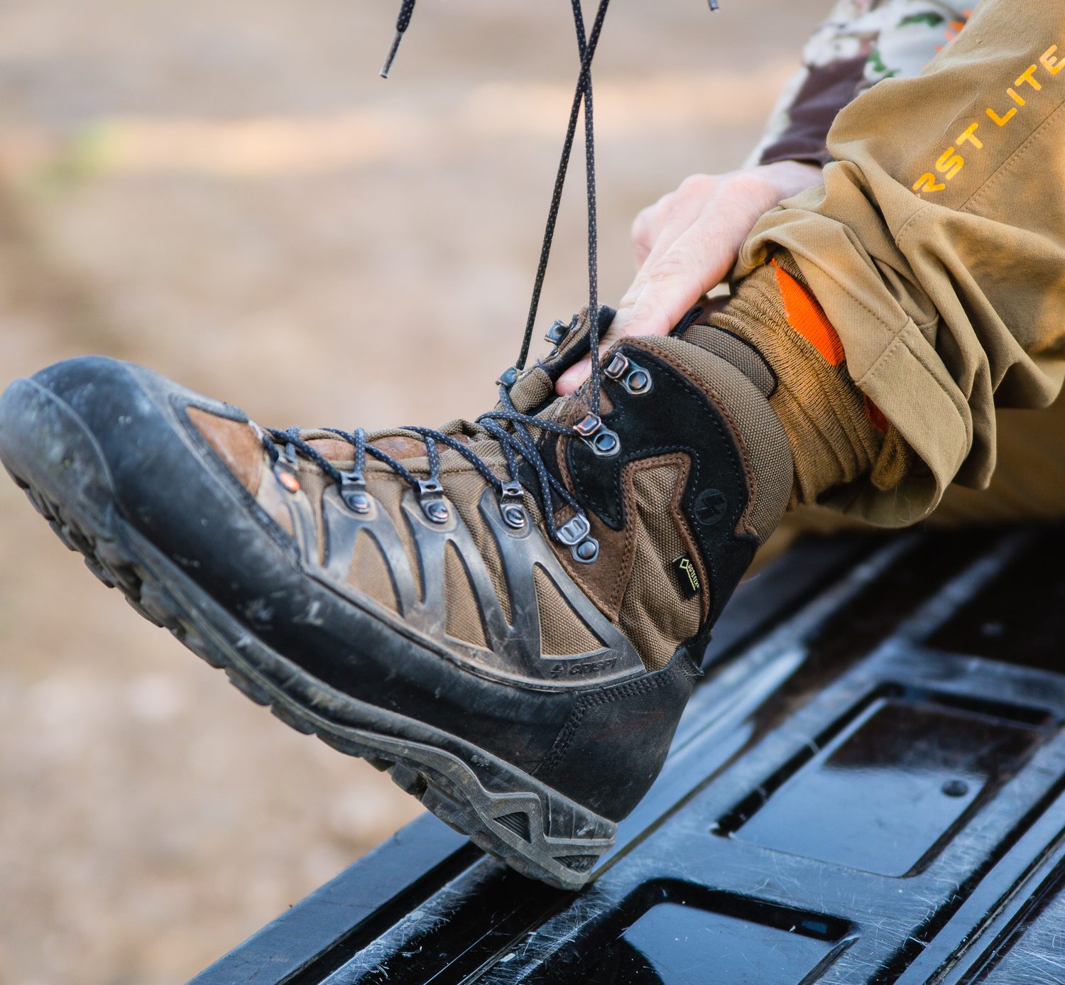 Crispi Wyoming GTX Boots on a scouting trip in Arizona