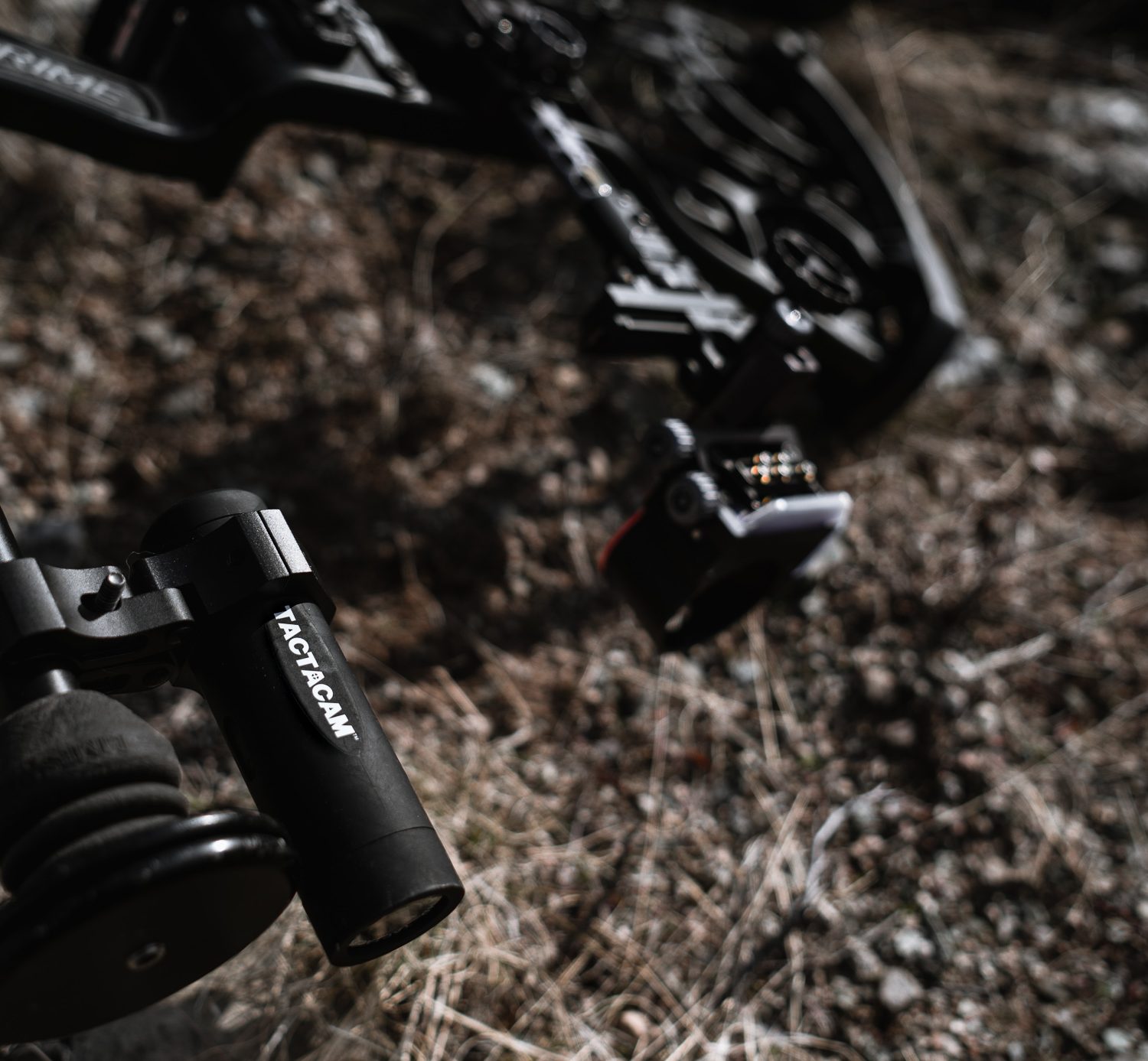 TACTACAM 5.0 camera on Josh from Dialed in Hunter's bow