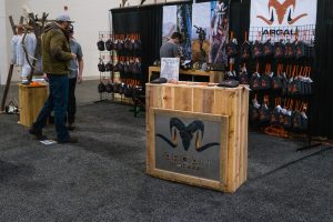 Argali Booth at the Western Hunt Expo in Salt Lake City, Utah