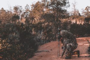 Josh's brother Jake scouting for elk