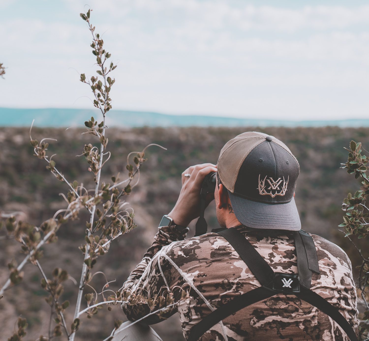 Josh's friend Cody scouting for black bears in Arizona