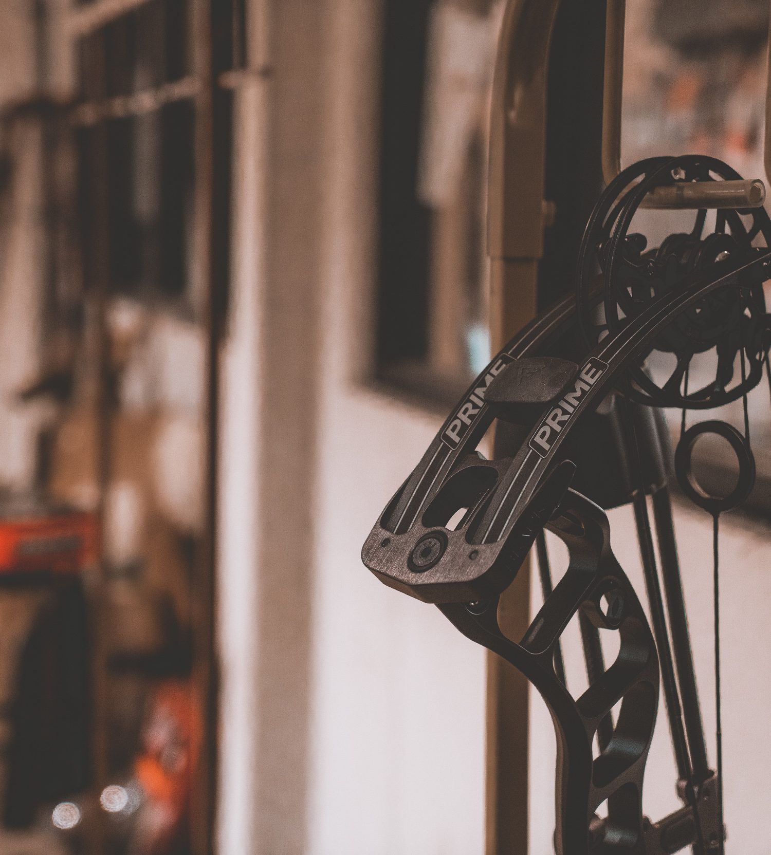 Josh from dialed in hunter's new prime black 5 bow