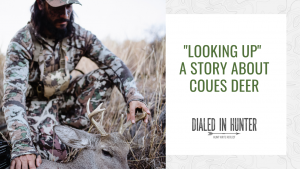 Josh Kirchner from Dialed in Hunter with his 2020 archery coues deer taken in Arizona