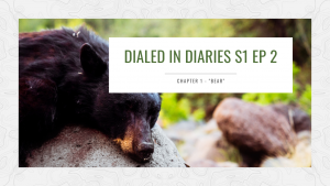 Dialed in Diaries Season 1 Episode 2