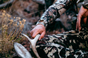 Josh Kirchner of Dialed in Hunter and his 2021 Archery Coues Deer taken in Arizona on a backpack hunt