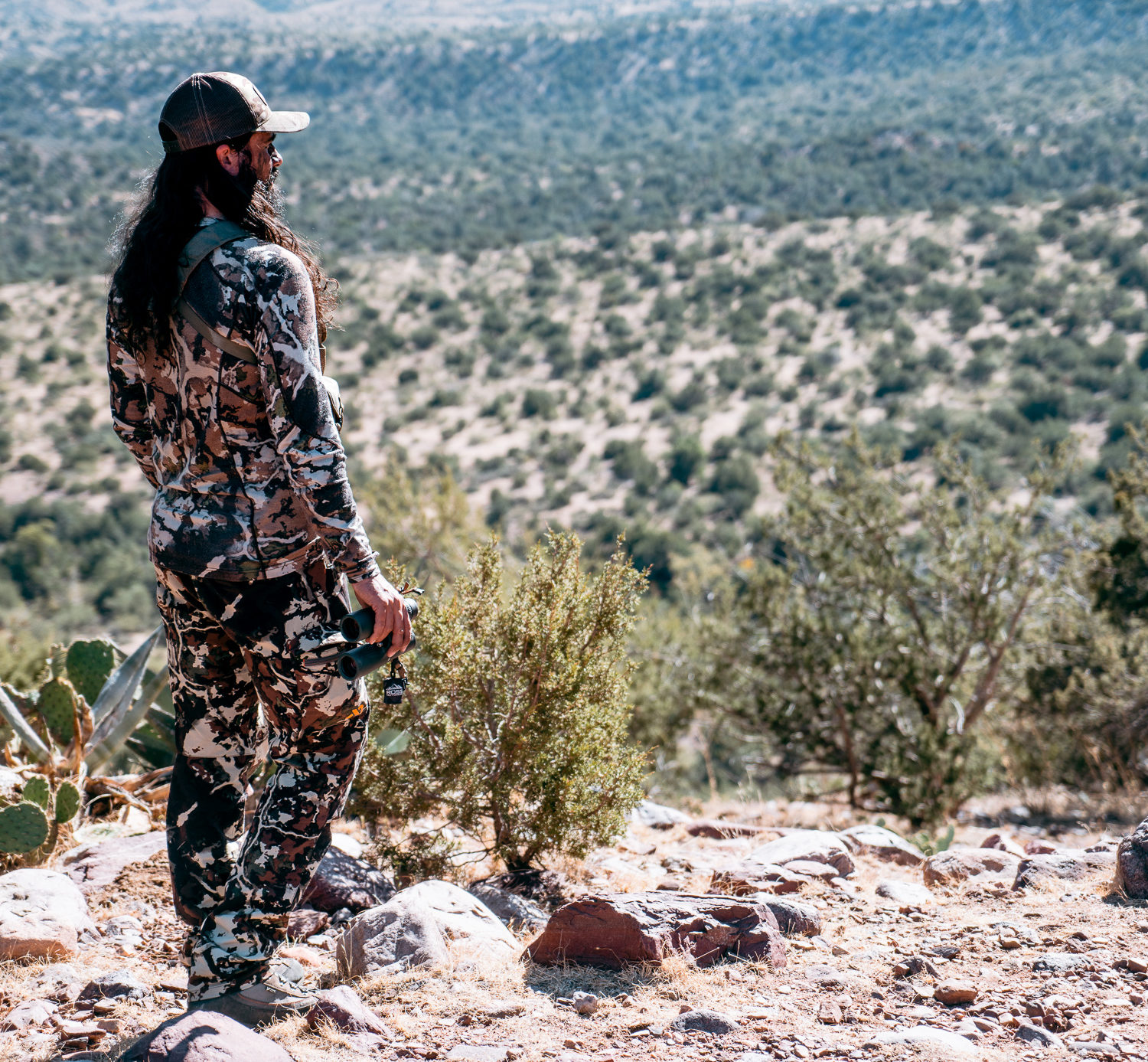 Josh Kirchner of Dialed in Hunter on an elk hunt in Arizona