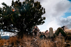 Josh Kirchner of Dialed in Hunter and Brad Brooks of Argali archery hunting for coues deer in Arizona