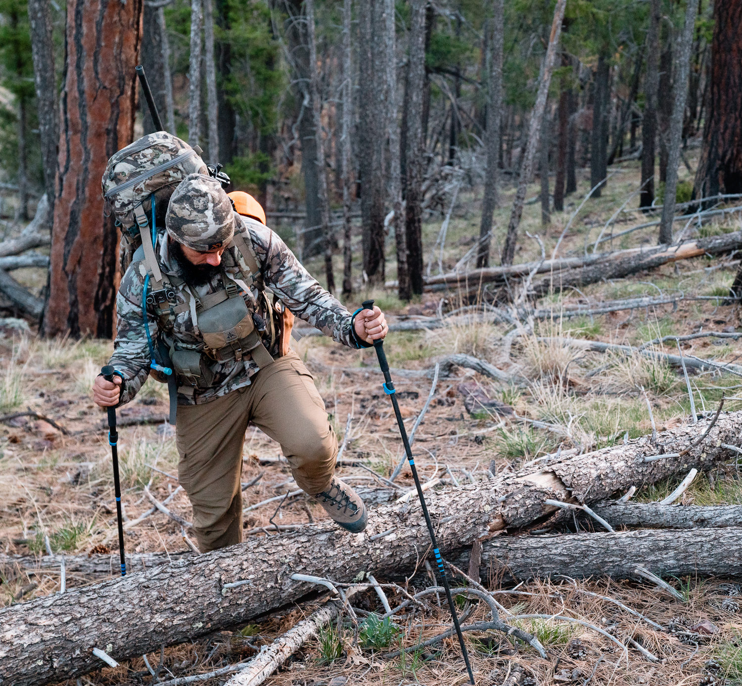 Josh Kirchner from Dialed in Hunter on a backcountry spring bear hunt in AZ