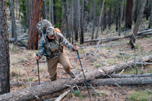 Josh Kirchner from Dialed in Hunter on a backcountry spring bear hunt in AZ