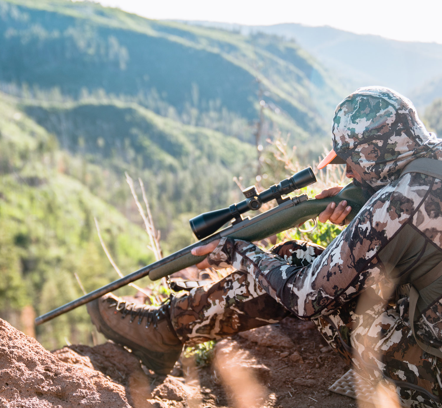 Josh Kirchner of Dialed in Hunter on a spring bear hunt in Arizona