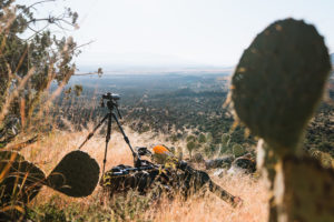 Hunting gear laid out on a 2021 elk hunt in Arizona