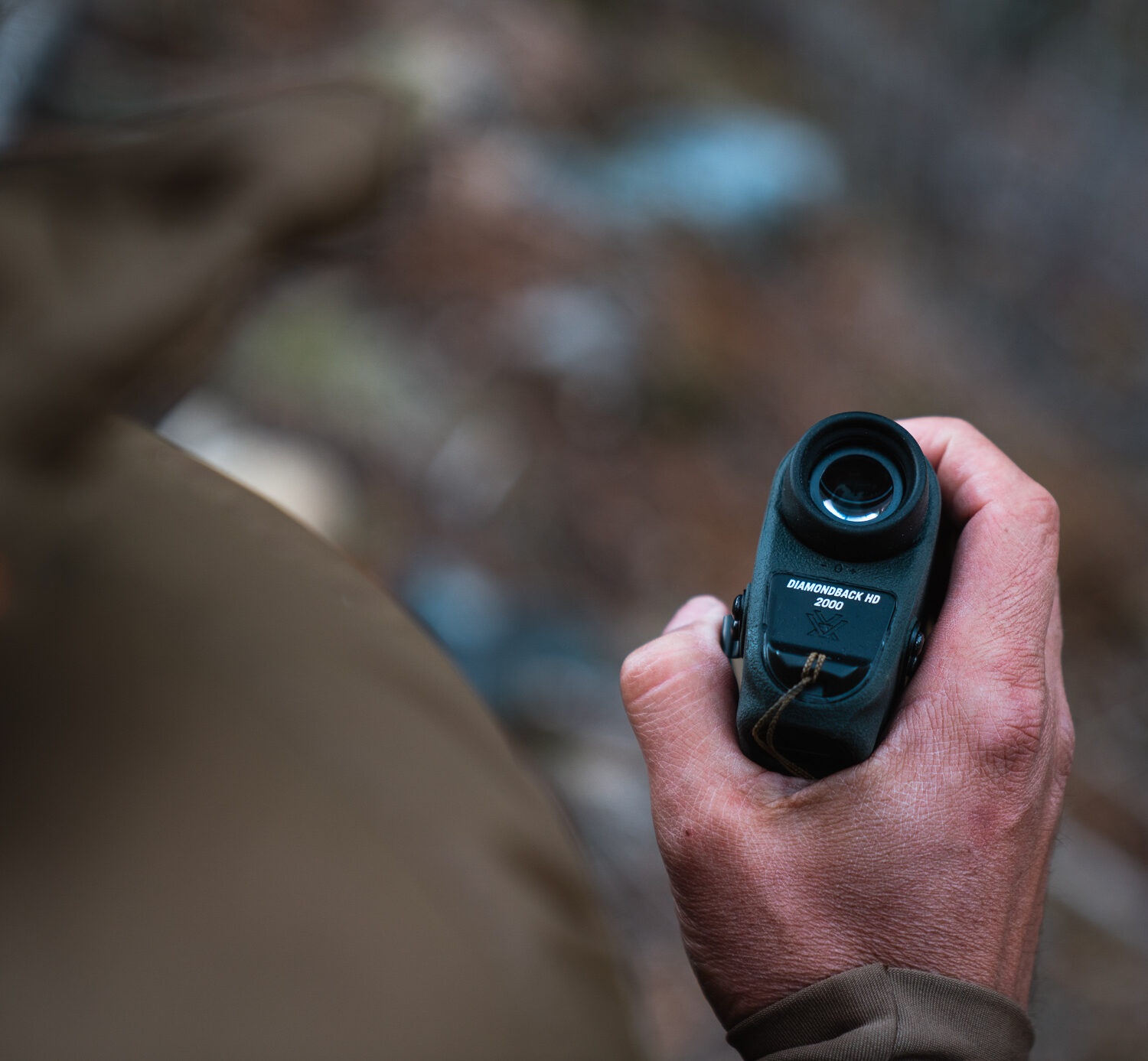 Vortex Diamondback HD 2000 Rangefinder on a backpack hunt in Idaho
