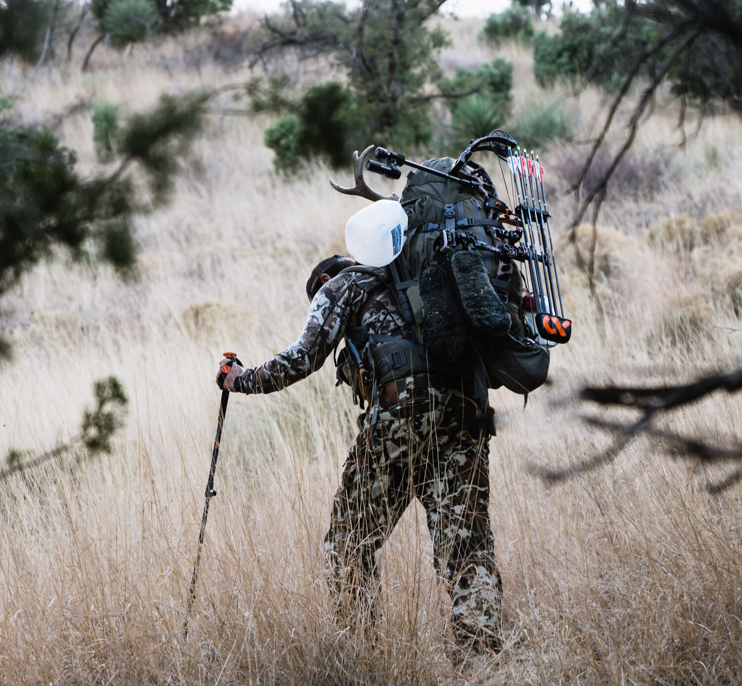 Josh Kirchner from Dialed in Hunter Backpack Hunting for Coues Deer during the month of January in Arizona
