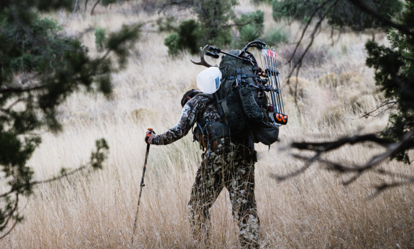 Josh Kirchner from Dialed in Hunter Backpack Hunting for Coues Deer during the month of January in Arizona