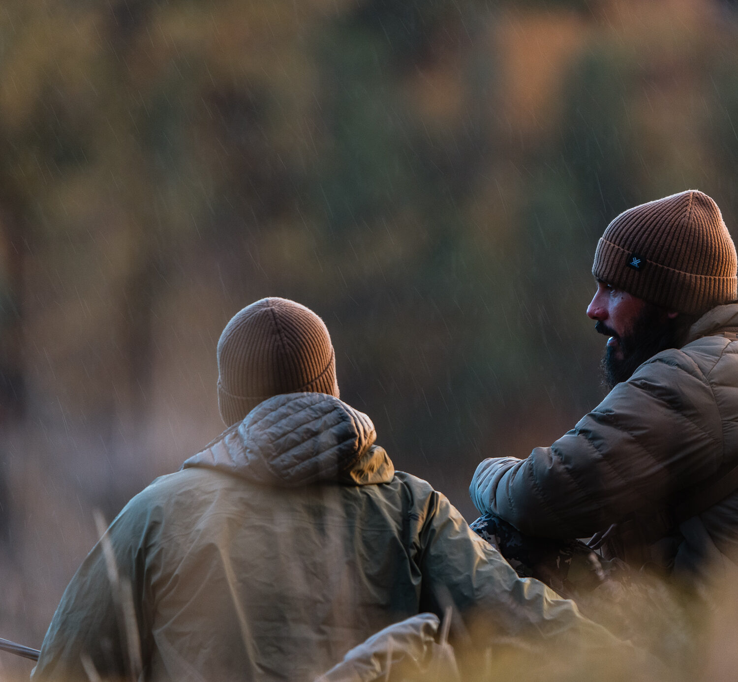 Josh Kirchner and Brian Straub on a fall bear hunting in Arizona