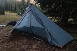 Argali Owyhee 1p tent set up on a high country mule deer hunt in Colorado