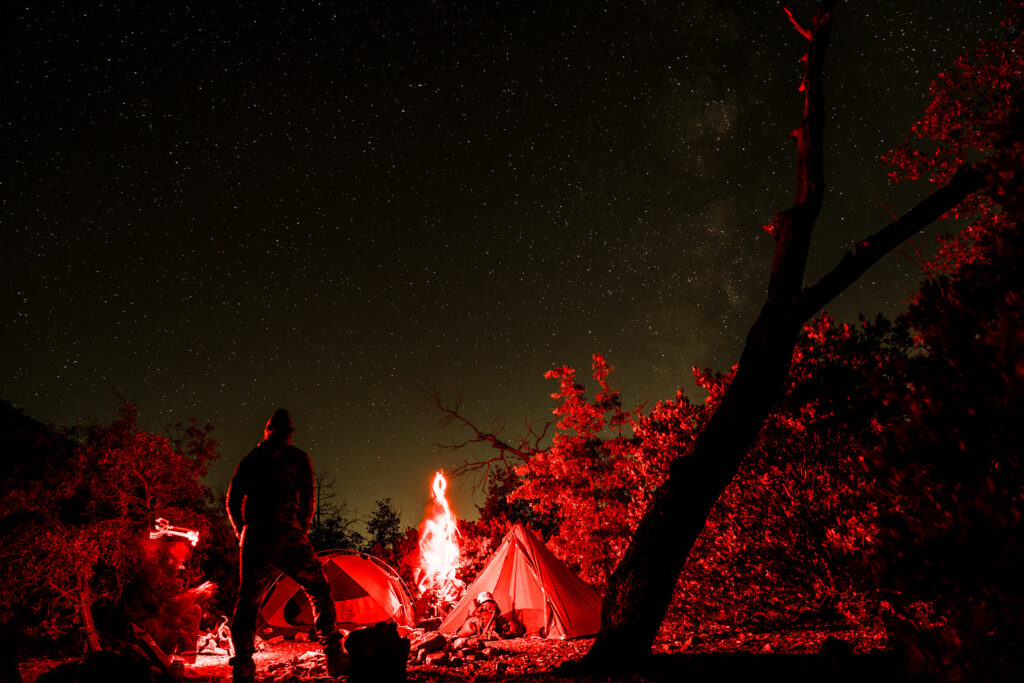A backcountry night in bear camp for Josh Kirchner