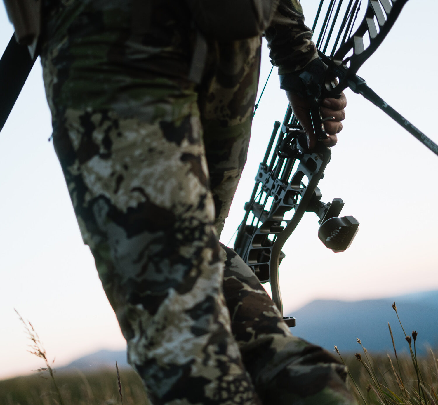 Bowhunting mule deer in the high country of Colorado