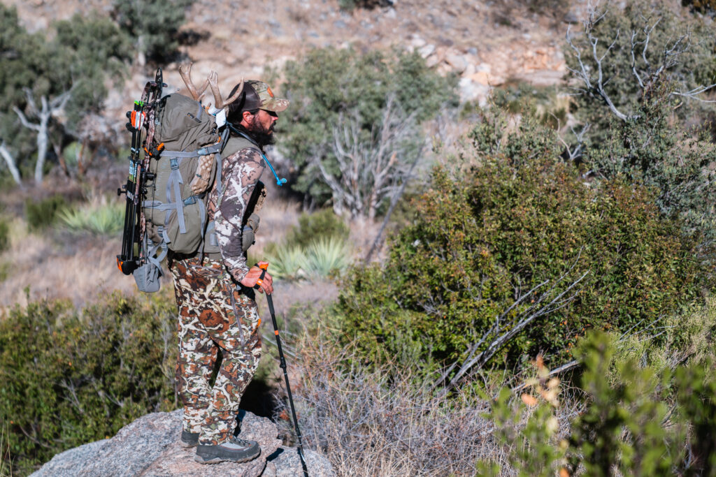 Josh Kirchner packing out his 2022 spot and stalk archery coues deer in Arizona