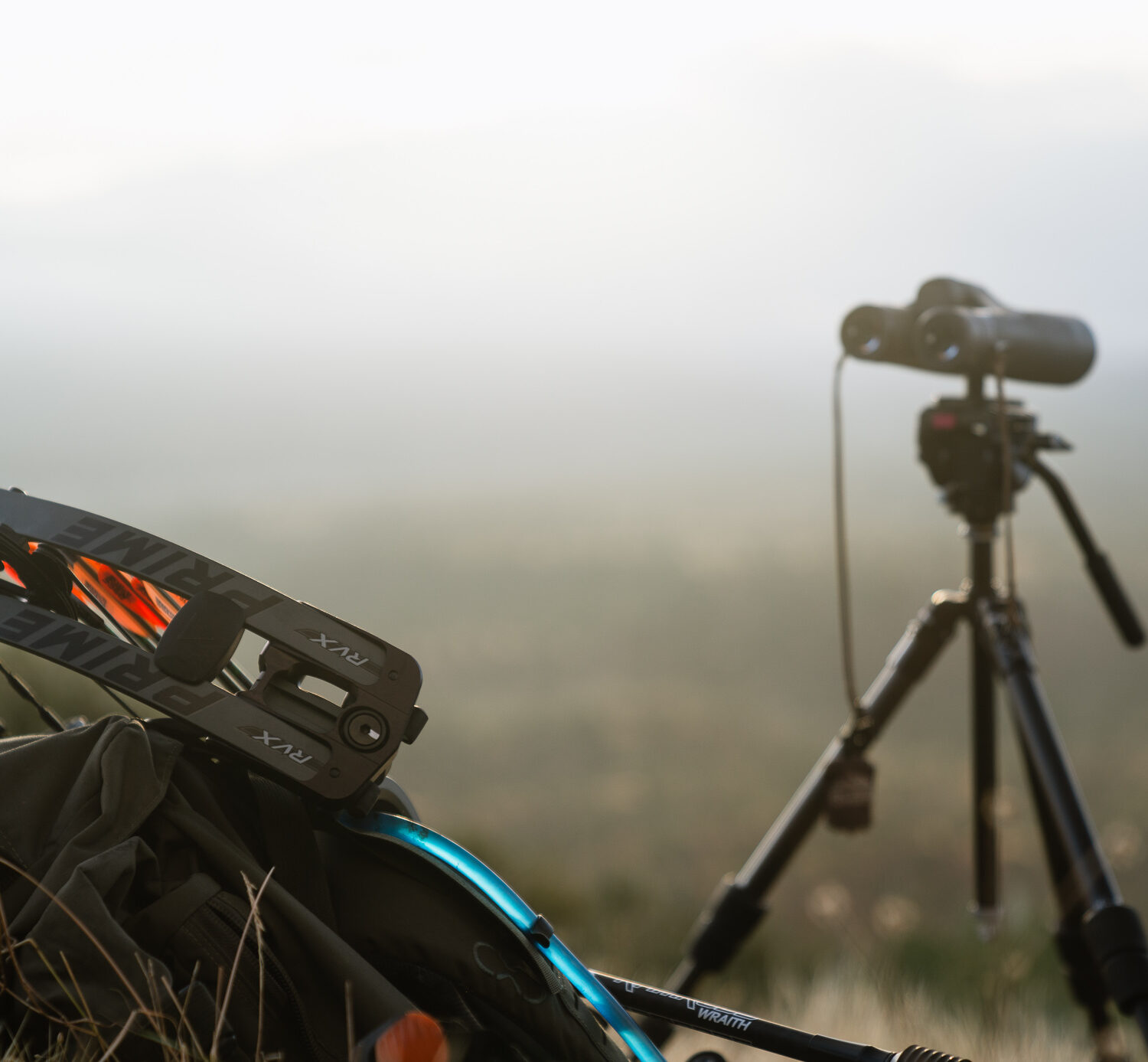 Prime RVX bow on an archery elk hunt in Arizona
