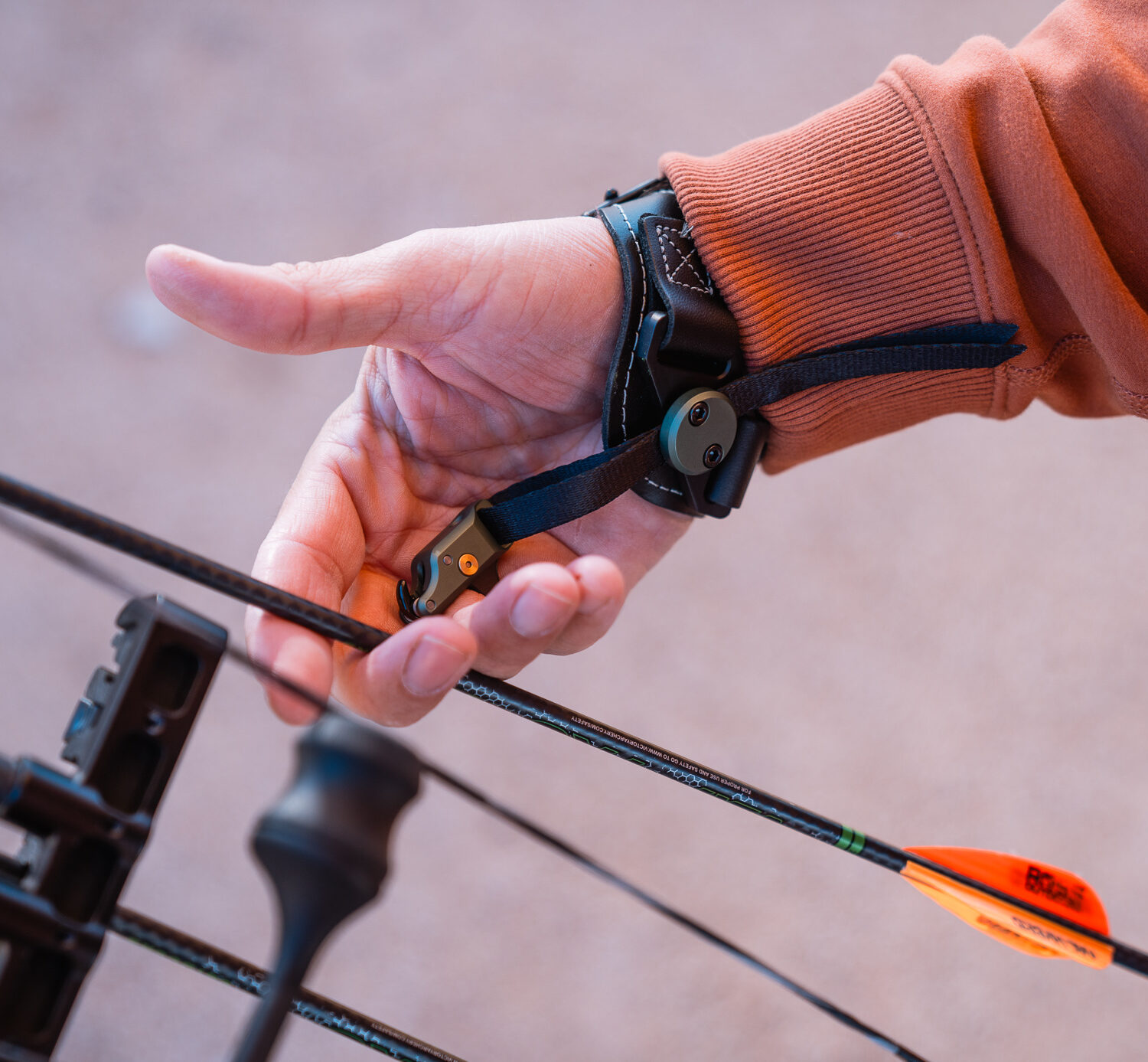 Stan SoleX Index Style Release at the archery range in Arizona