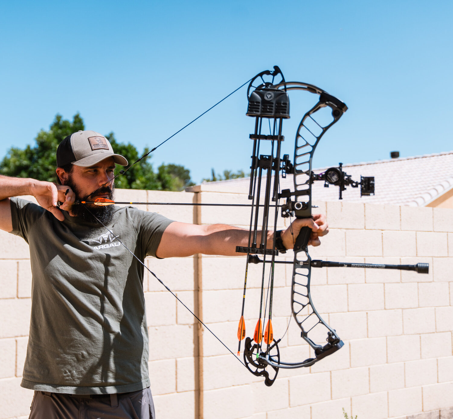 sighting in a bow sight
