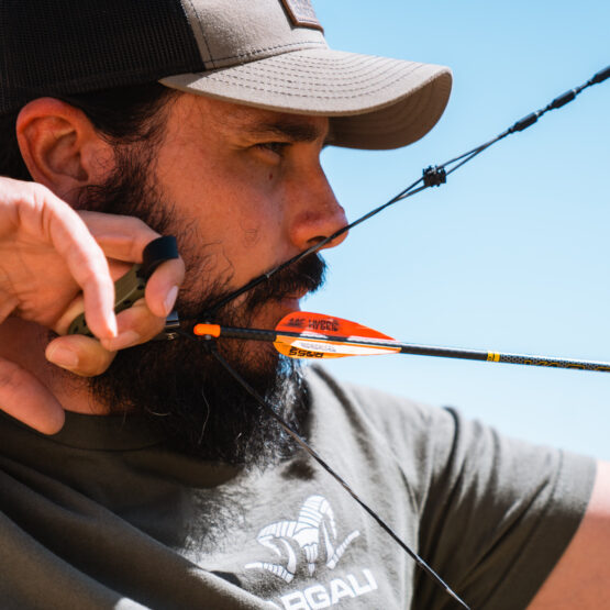 Josh Kirchner using the Evolution Outdoors Ibex hinge release